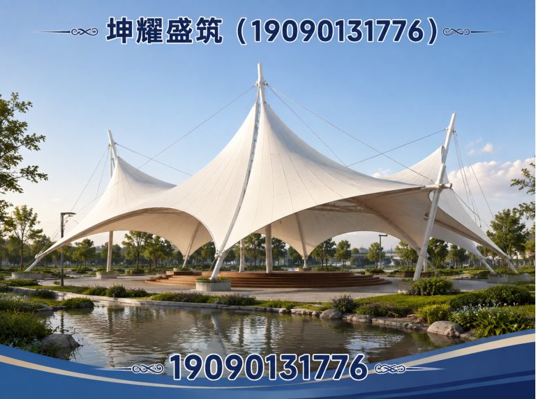 博湖县新疆膜结构工程展示图